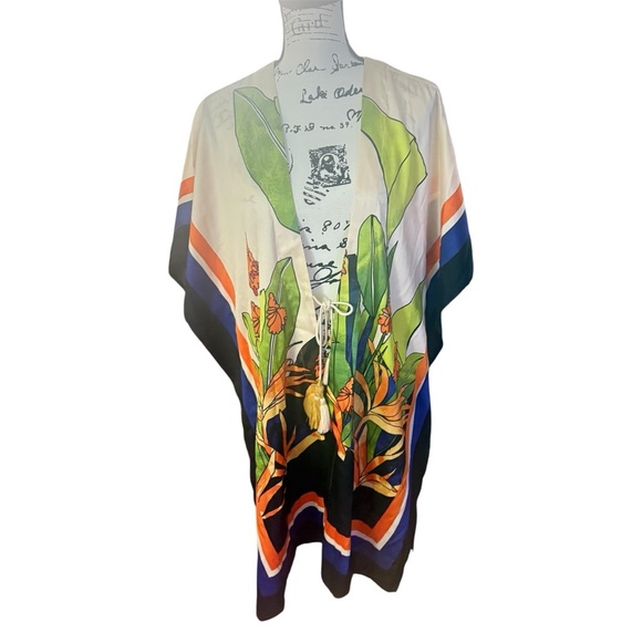 Chico’s Crane Kimono L/XL - Picture 5 of 8